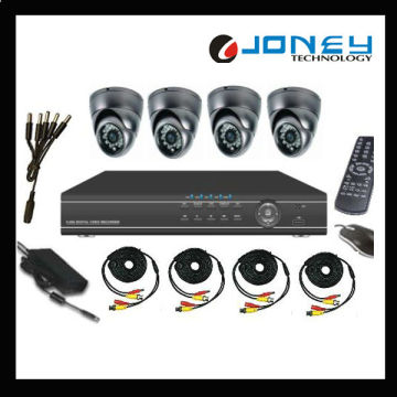 CCTV H. 264 4CH Digital Video Recorder Combo Camera DVR Kit