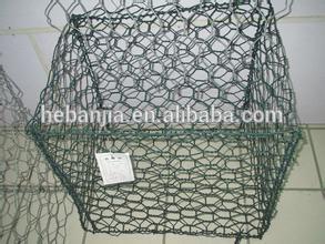 ANJIA pvc coated hexagonal gabion wire mesh box prices (in stock)