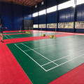 Juego de bádminton de Tailandia usando Underlay