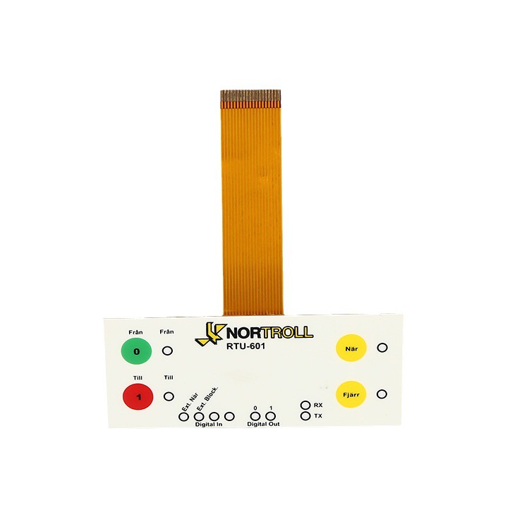 Wasserdichtes Kunststoff -Etikett -Membran -Tastatur -Membranschalter