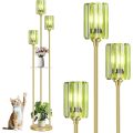 Crystal Shade Vintage Retro Corner Floor Lamp