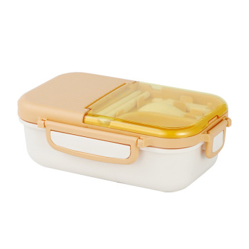 Eco-Friendly 304 Stainless Steel Self-Heating Leak-Proof Microwave Lunch Boxes with Bento Sac and Thermos