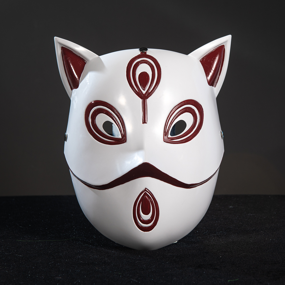 Ninja Floral Gray Mask