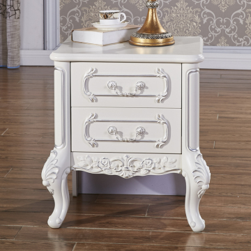 Modern Wood Frame Luxury Night Stand Bedside Table