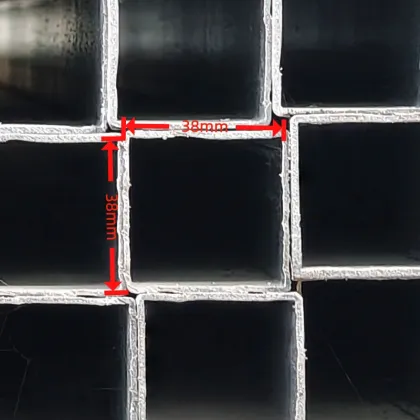 Galvanized Square Tube 38*38*0.9mm