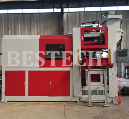 Horizontal Flask less Moulding machine and casting line