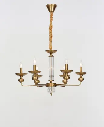 Elegant Indoor Lighting Iron Chandelier American Style