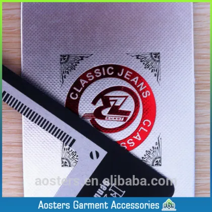 wholesale price jeans tag Hollow out UV hang tag