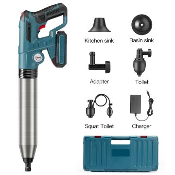 Mini Toilet Pumper: เครื่องระบายความดันอากาศ blaster สำหรับท่อประปาที่มีประสิทธิภาพ unclogging