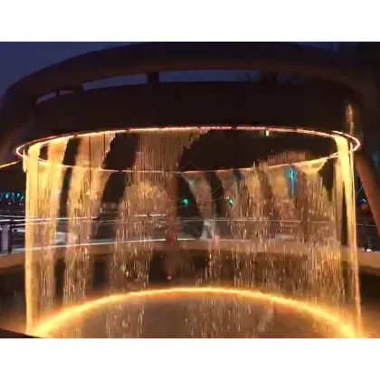 digital water curtain/Text and graphics water printer