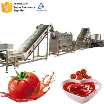 Commercial Small Scale Tomato Sauce and Ketchup Production Machine Line for Tomato Paste