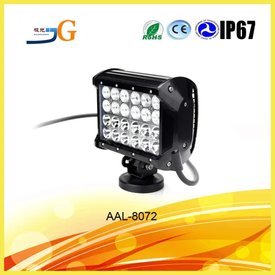 Wholesale 6.5 Inch 72W 4*4 6000Lm Quad Row Led Light Bar