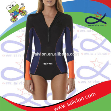 Women neoprene smooth skin wetsuit diving wetsuit