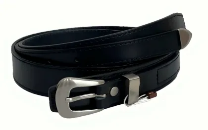 Genuine leather multi-layer belt