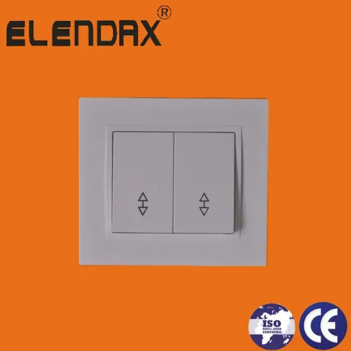 Двухпозиционный настенный переключатель Elendax 2 Gang