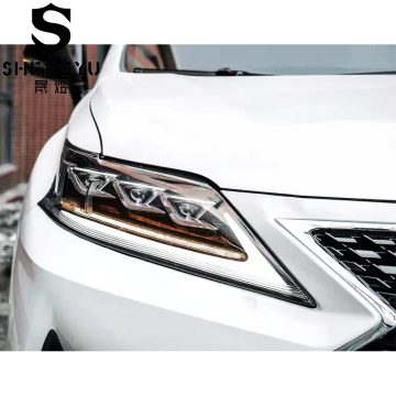 Reflektory LED dla Lexus RX 2013-2015 Falift 3 soczewki wysoko wyposażone