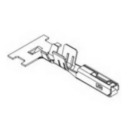 Crimp Terminal Molex MX150 Series Female 33012-3003