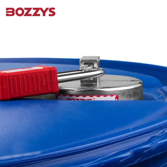 Steel Oil Plug Security Drum Lockout Device for 2 Inch and 3/4 Inch Round Head Plugs