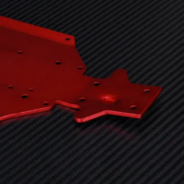 Customized audi aluminum chassis mount for RC toy