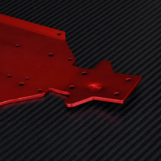 Customized audi aluminum chassis mount for RC toy