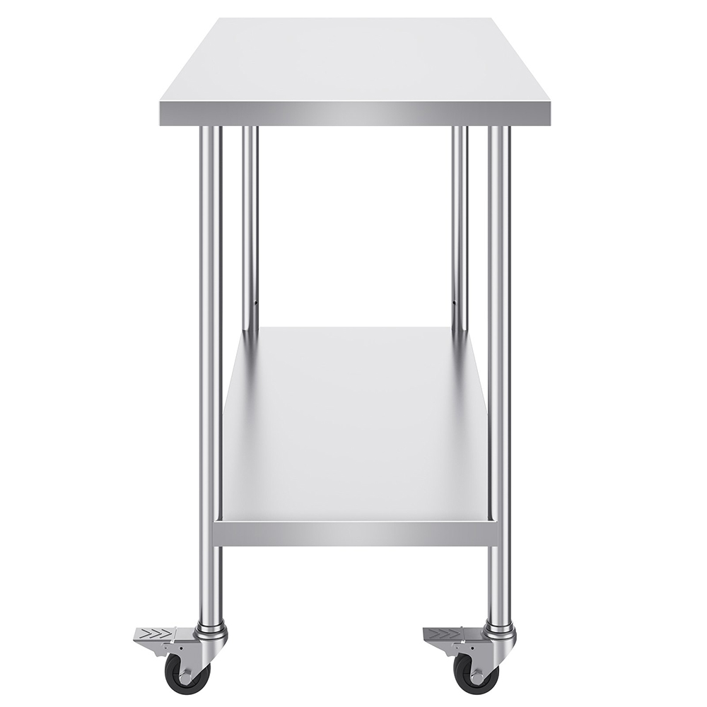 commercial stainless prep table (4)