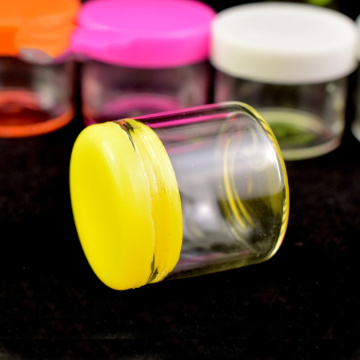 Personalized luxury colored glasss jar customize