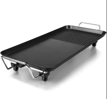 Portable Electronic Electric Grill Griddle with Non-stick anti scratch Cooking Pan for Kitchen BBQ Barbecue Cooking