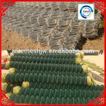 PVC coated, electro galvanized and hot-dipped galvanized Chain link fence