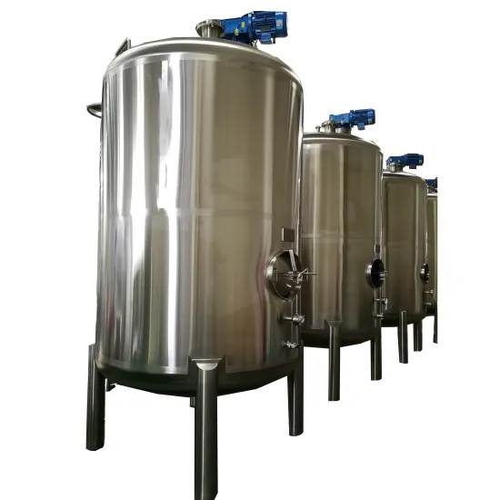 Stainless Steel Jacketed Mixing Tank for Insulated Liquid Food Processing
