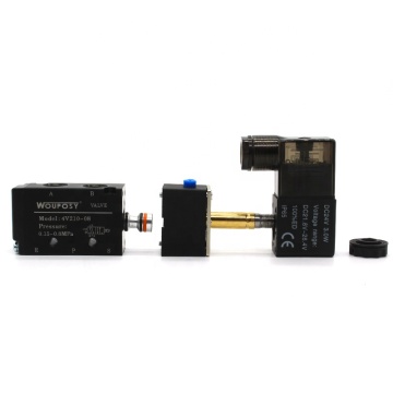 AIRTAC Reversing Valves and Pneumatic Accessories for DC24V, DC12V, and AC220V Applications