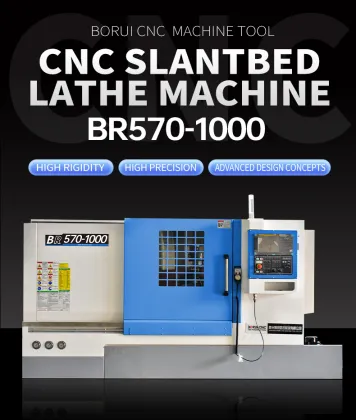 BORUI BR-570 CNC Lathe Machine With Fanuc Control