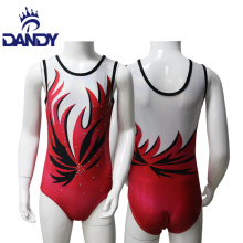 Custom cheap girl gymnastics clothes stylish gymnastic leotards