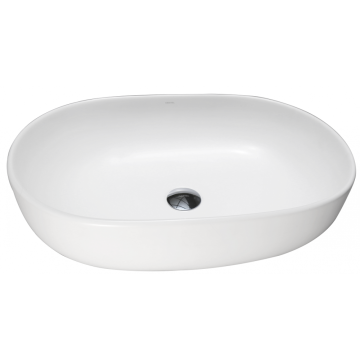 Matte Finishing White Color Ceramic Wash Basin Sinks