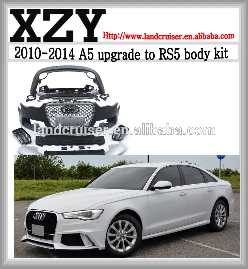 2010-14 A5 body kit upgrade to RS5 style bidykit