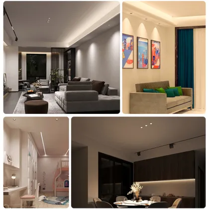Minimalist Aluminum Zigbee Smart Home LED Down Lamp