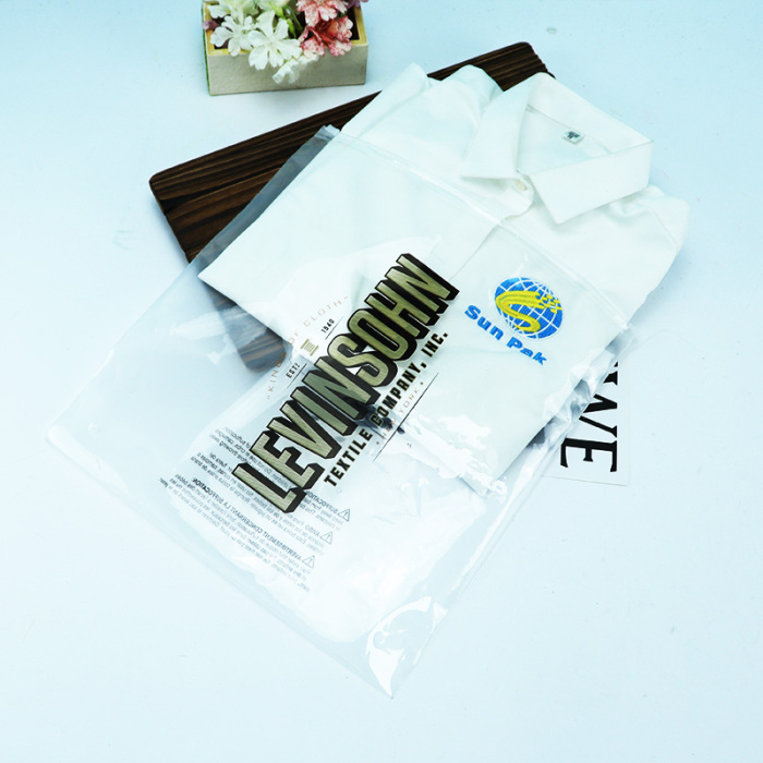 পুনর্ব্যবহৃত জিআরএস জিপলক পলি ব্যাগ