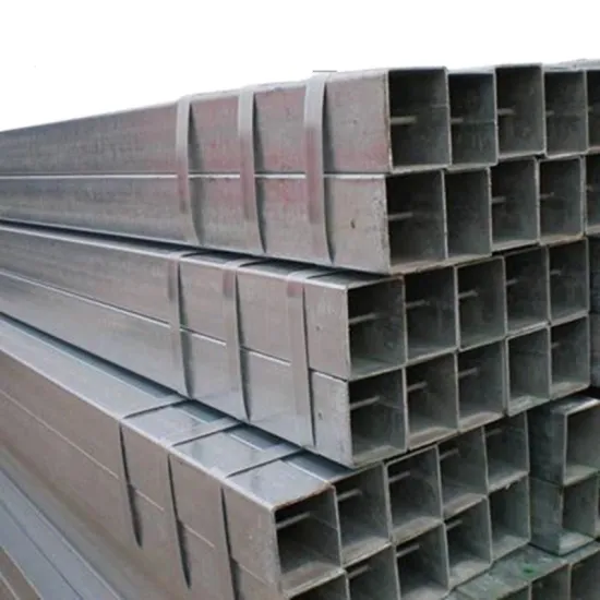 High Quality JIS G3466 Rectangular/Square Tubes: 50x50x1mm Coated Steel Square Tube - 6m Length