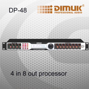 4 in 8 out Professional Processor Dp-48
