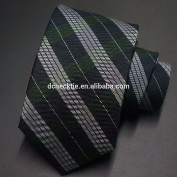 dark green tartan plaid tie