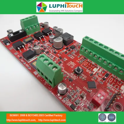 Red Color Industrial Controlling Circuit Board Assembly PCBA
