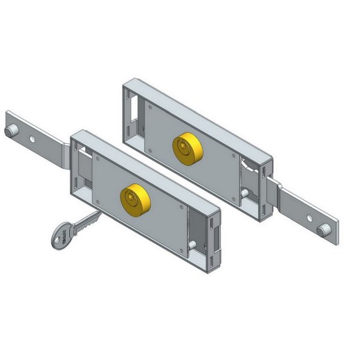 Latch Shifted Roller Shutter Door Locks