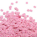 6mm Red Cartoon Polymer Soft Clay Sprinkles per Artigianato Fai da te Fette di nail art Materiale melma Accessori Phone Deco