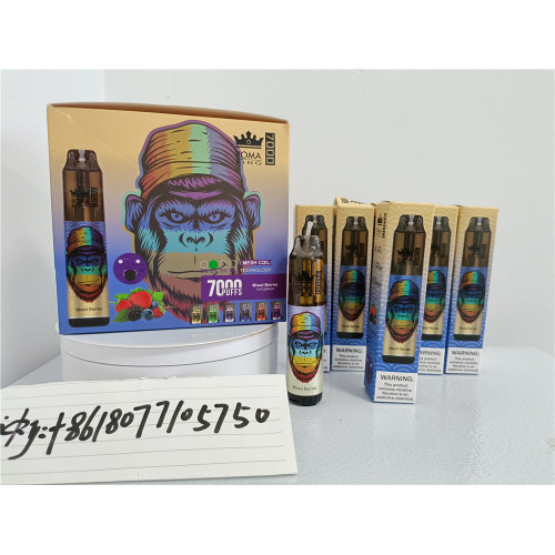 뜨거운 판매 아로마 킹 7000 퍼프 처분 vape