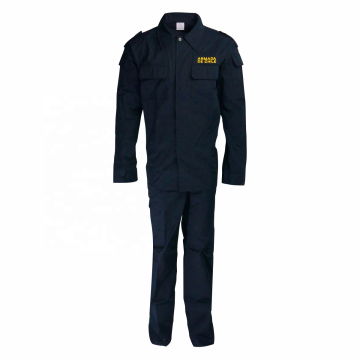 Nylon -Baumwollblau -Uniform