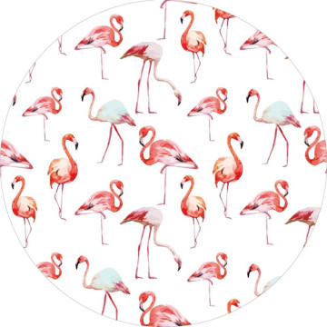 Venta al por mayor Flamingo Round Beach Towel