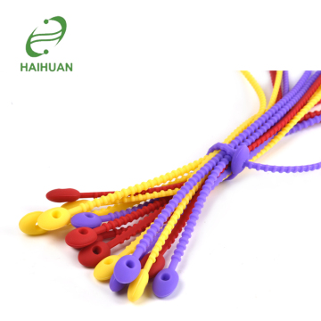 Custom Length 30cm Food Storage Sealing Clips: Flexible Silicone Seal Bags & Cable Ties