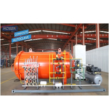 Autoclaves voor industriële ruimtevaart voor koolstofvezel