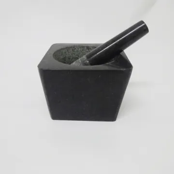 100% Granite Stone Mortar and Pestle/Herb Grinder/Cookware