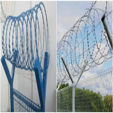 Razor Barbed Wire Stainless Steel Razor Wire Ss Concertina Barbed Razor Wire