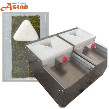 Triangle Onigiri Wrapping and Sushi Rice Ball Seaweed Packing Machine